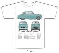 Austin A50 Cambridge 1954-57 T-shirt Front
